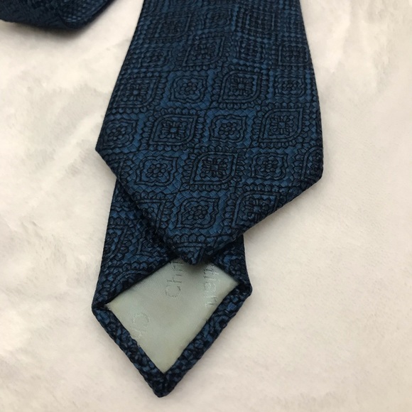 CHRISTIAN DIOR All Silk Neck Tie - Picture 3 of 5